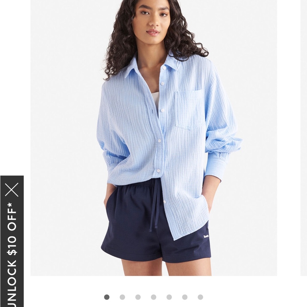Roots Isla Cotton Gauze Shirt